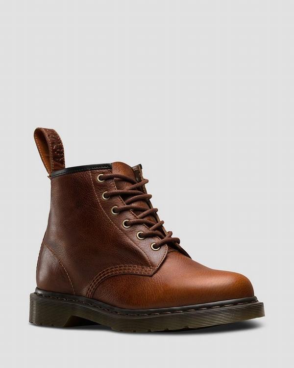 Dr Martens Dámské Kotníkové Boty 101 Harvest Hnědé, CZ-859671